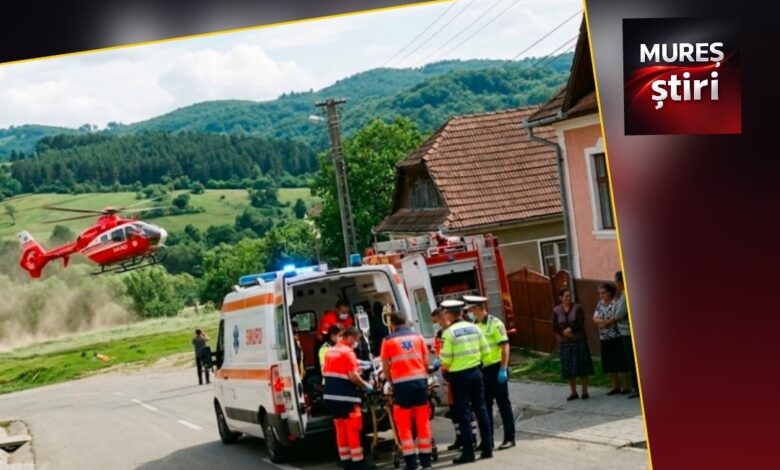 accident-grav-in-localitatea-gurghiu:-o-persoana-a-cazut-de-pe-acoperis-si-a-intrat-in-stop-cardio-respirator!