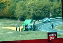 trafic-blocat!-camion-rasturnat-pe-drumul-tarnaveni-–-medias!
