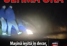 accident-rutier-spre-dedrad:-un-autoturism-a-iesit-in-decor-si-a-ajuns-in-sant!