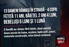 tragedie-in-judetul-mures:-duplex-distrus-complet-de-incendiu-la-peris.-13-persoane,-printre-care-patru-copii,-au-ramas-pe-drumuri-si-au-nevoie-urgenta-de-sprijin!
