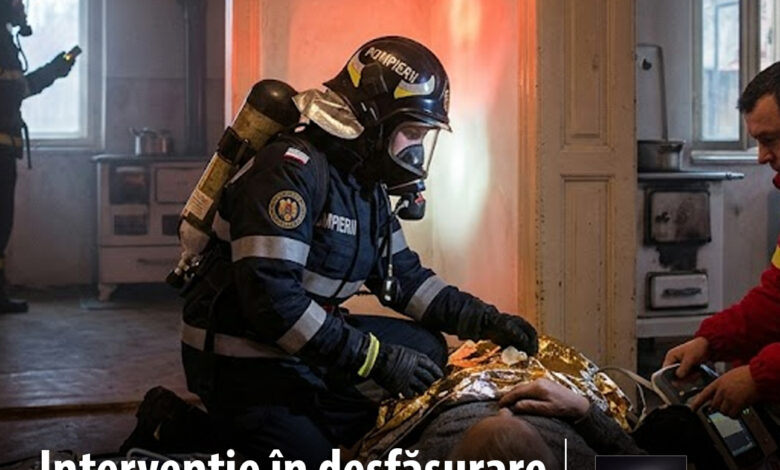 interventie-a-pompierilor-in-targu-mures:-o-persoana,-gasita-in-stare-de-inconstienta,-suspectata-de-intoxicatie-cu-monoxid-de-carbon!