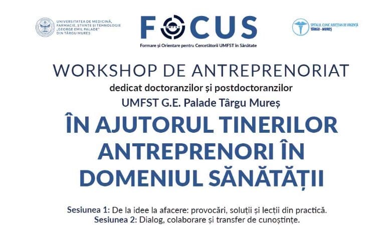 workshop-dedicat-antreprenoriatului-in-domeniul-sanatatii,-la-umfst.-studentii-vor-afla-despre-provocarile-domeniului
